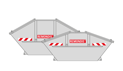Absetzcontainer mit Deckel