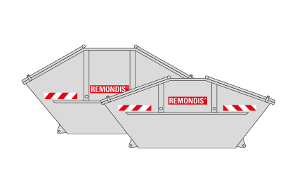 Absetzcontainer mit Deckel