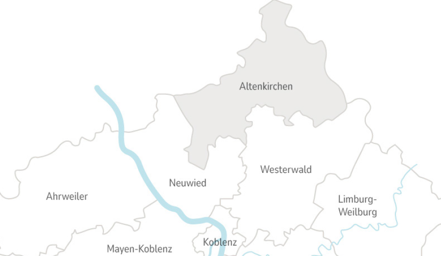 Versorgungsgebiet Containerservice Altenkirchen