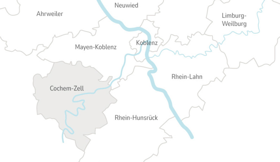 Versorgungsgebiet Containerservice Cochem-Zell
